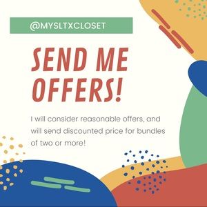 Love item but not price?! Will consider offers!